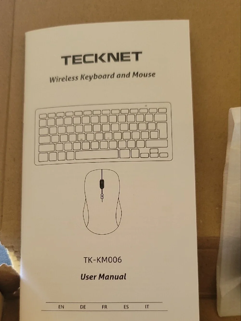 Wireless Keyboard and Mouse Combo - Black